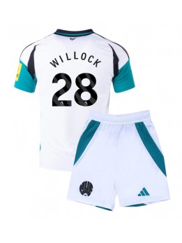 Billige Newcastle United Joe Willock #28 Tredjedraktsett Barn 2024-25 Kortermet (+ Korte bukser)